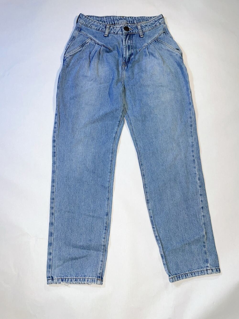 One Teaspoon Streetwalkers High Waist Straight Leg Jeans - Womens Size 28 - Blue